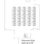classroom style layout