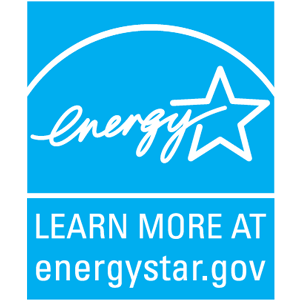ENERGY STAR logo - lean more at energystar.gov