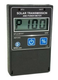 Solar Transmission and power meter with simple digital display